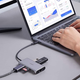 AUKEY USB C 8-in-1 Hub with 4K HDMI 100W PD | $32 | Amazon | Promo code 994DZV9T